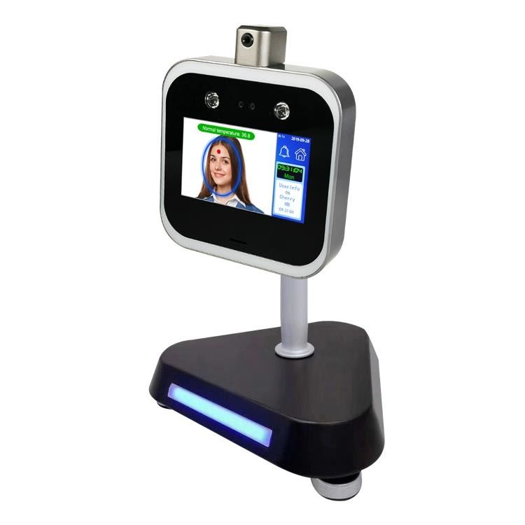 Time Attendance Wiegand Face Recognition Temperature Scanner