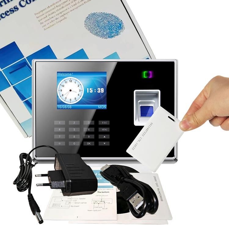 Biometric Fingerprint Attendance Machine Employee Standalone Time Recording
